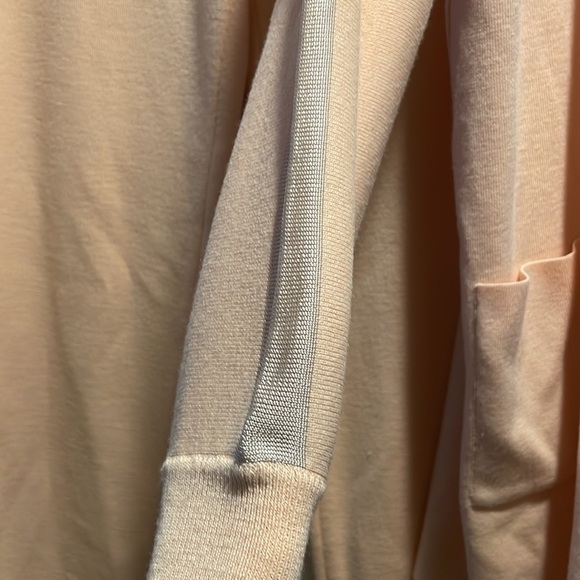 Gispa 3 Piece Melon Tan Semi Mesh Knit Loungewear Set - Picture 6 of 8